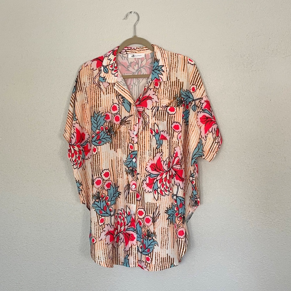 Floral Swimsuit Coverup